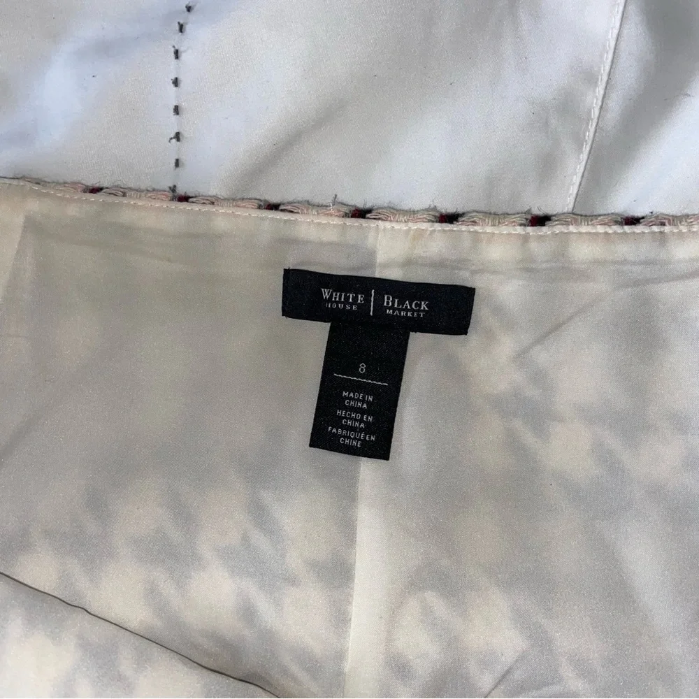 White House Black Market Houndstooth Boot Skirt - Picture 5 of 5